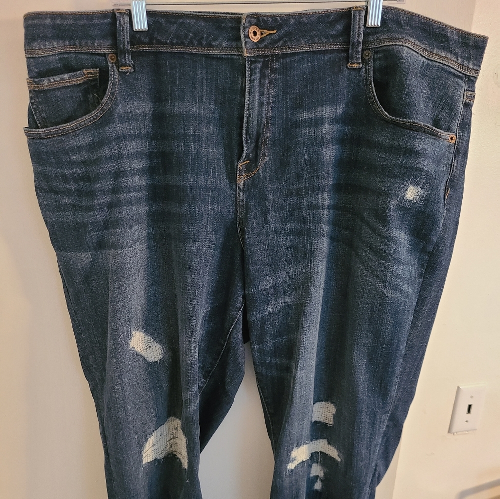 Cropped Plus Jeans